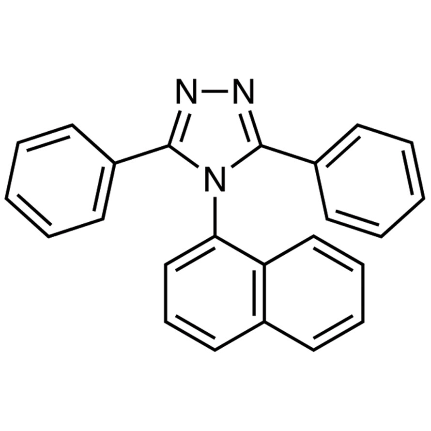 4-(1-Naphthyl)-3,5-diphenyl-1,2,4-triazole>98.0%(GC)200mg
