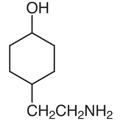 4-(2-Aminoethyl)cyclohexanol (cis- and trans- mixture)&gt;98.0%(GC)(T)5g