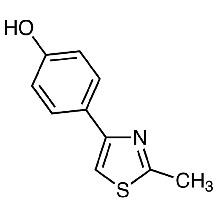 4-(2-Methyl-4-thiazolyl)phenol [for Biochemical Research]&gt;98.0%(HPLC)1g