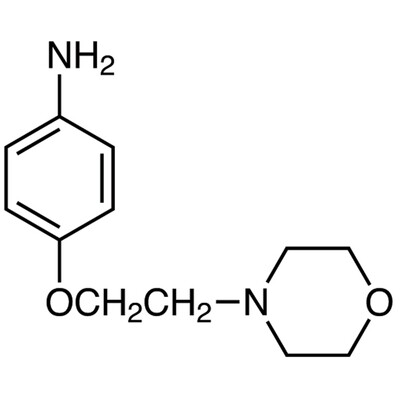 4-(2-Morpholinoethoxy)aniline&gt;98.0%(GC)(T)1g