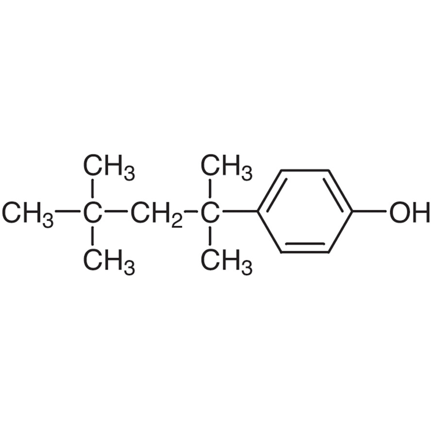 4-(1,1,3,3-Tetramethylbutyl)phenol&gt;95.0%(GC)25g