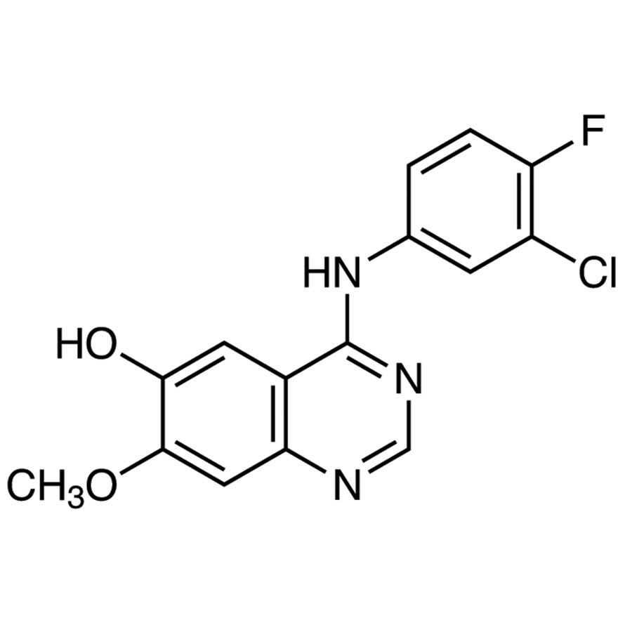 4-(3-Chloro-4-fluorophenylamino)-7-methoxyquinazolin-6-ol>98.0%(T)(HPLC)5g