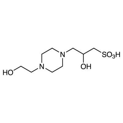 4-(2-Hydroxyethyl)piperazine-1-(2-hydroxypropane-3-sulfonic Acid) [Good&#39;s buffer component for biological research]&gt;98.0%(T)25g