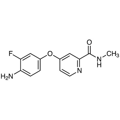 4-(4-Amino-3-fluorophenoxy)-N-methyl-2-pyridinecarboxamide&gt;98.0%(HPLC)1g