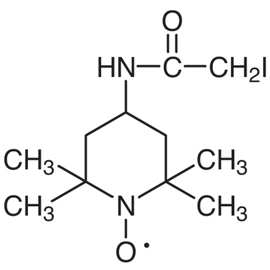 4-(2-Iodoacetamido)-2,2,6,6-tetramethylpiperidine 1-Oxyl Free Radical&gt;98.0%(HPLC)100mg