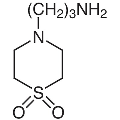 4-(3-Aminopropyl)thiomorpholine 1,1-Dioxide&gt;98.0%(GC)(T)1g