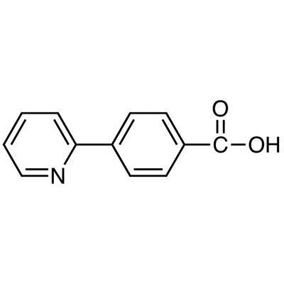 4-(2-Pyridyl)benzoic Acid&gt;98.0%(GC)(T)5g
