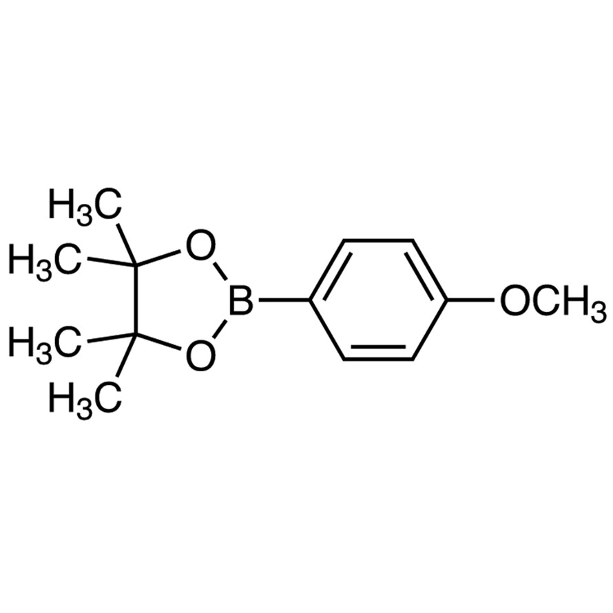 4-(4,4,5,5-Tetramethyl-1,3,2-dioxaborolan-2-yl)anisole>98.0%(GC)(T)25g