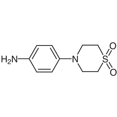 4-(4-Aminophenyl)thiomorpholine 1,1-Dioxide&gt;98.0%(GC)(T)1g