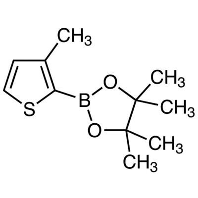 3-Methyl-2-(4,4,5,5-tetramethyl-1,3,2-dioxaborolan-2-yl)thiophene&gt;98.0%(GC)(T)1g