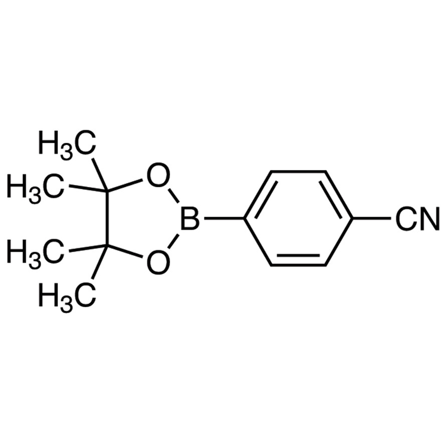 4-(4,4,5,5-Tetramethyl-1,3,2-dioxaborolan-2-yl)benzonitrile&gt;98.0%(GC)(T)1g