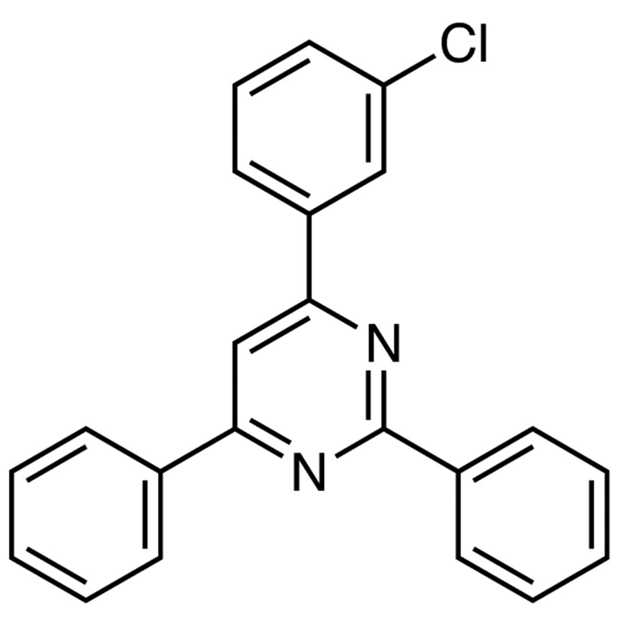 4-(3-Chlorophenyl)-2,6-diphenylpyrimidine&gt;98.0%(HPLC)(N)1g