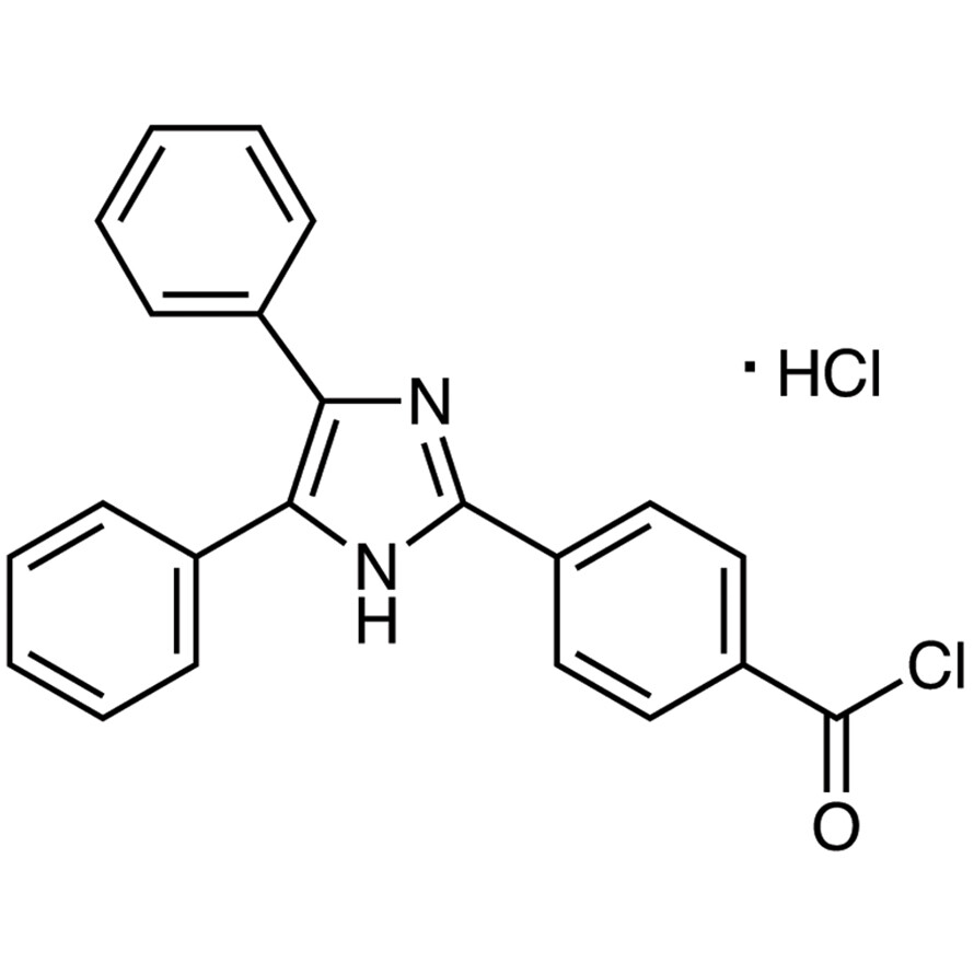4-(4,5-Diphenyl-1H-imidazol-2-yl)benzoyl Chloride Hydrochloride [for HPLC Labeling]&gt;97.0%(T)100mg