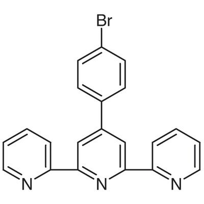 4&#39;-(4-Bromophenyl)-2,2&#39;:6&#39;,2&#39;&#39;-terpyridine&gt;97.0%(HPLC)(T)5g