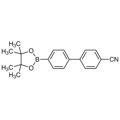 4&#39;-(4,4,5,5-Tetramethyl-1,3,2-dioxaborolan-2-yl)[1,1&#39;-biphenyl]-4-carbonitrile&gt;96.0%(GC)(T)1g
