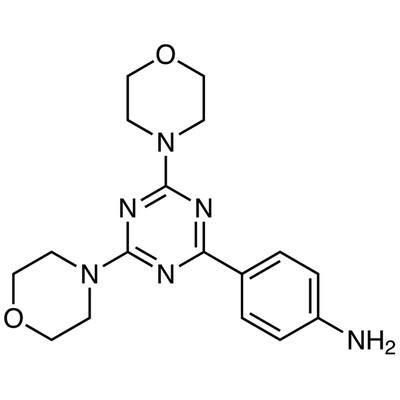 4-(4,6-Dimorpholino-1,3,5-triazin-2-yl)aniline&gt;98.0%(T)1g