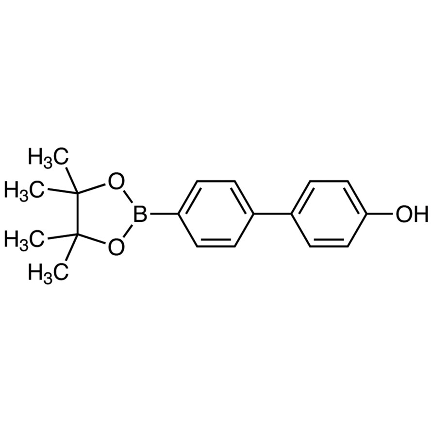 4&#39;-(4,4,5,5-Tetramethyl-1,3,2-dioxaborolan-2-yl)biphenyl-4-ol&gt;98.0%(GC)5g