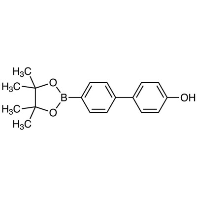 4&#39;-(4,4,5,5-Tetramethyl-1,3,2-dioxaborolan-2-yl)biphenyl-4-ol&gt;98.0%(GC)5g