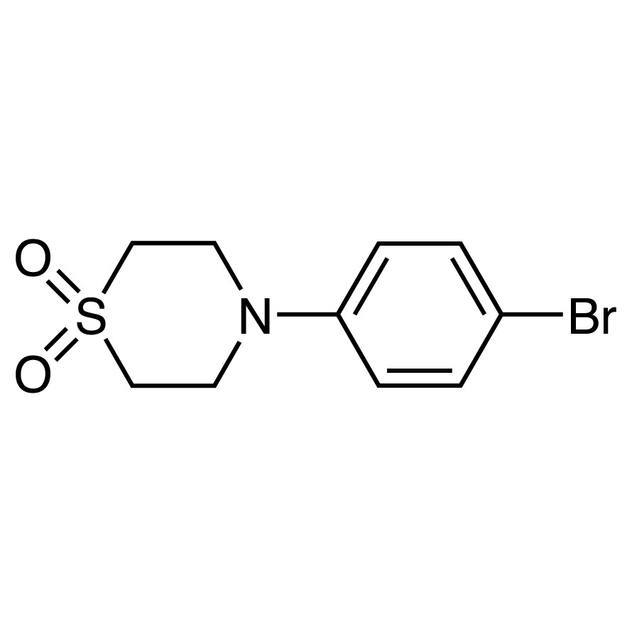 4-(4-Bromophenyl)thiomorpholine 1,1-Dioxide&gt;98.0%(GC)(T)5g