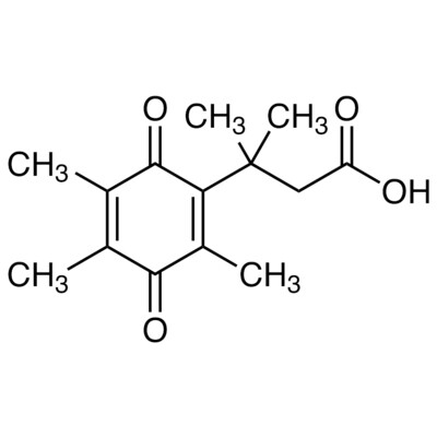 3-Methyl-3-(2,4,5-trimethyl-3,6-dioxocyclohexa-1,4-dien-1-yl)butanoic Acid&gt;97.0%(HPLC)(T)1g