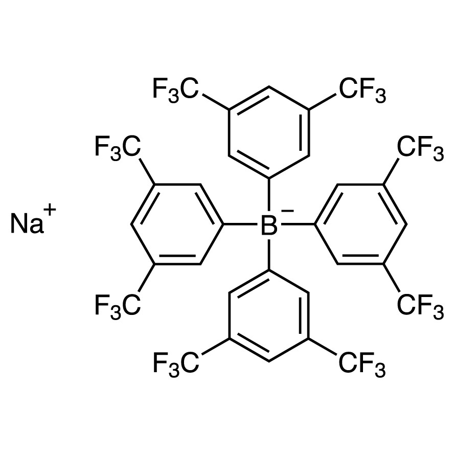 Sodium Tetrakis[3,5-bis(trifluoromethyl)phenyl]borate&gt;98.0%(HPLC)(W)1g