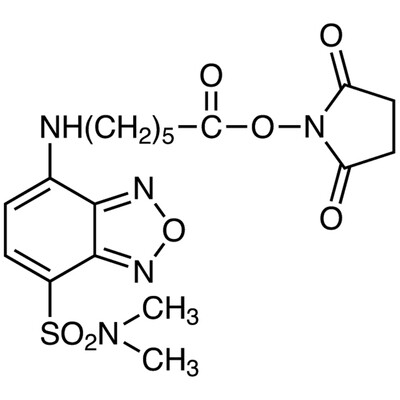 Succinimidyl 6-[[7-(N,N-Dimethylaminosulfonyl)-2,1,3-benzoxadiazol-4-yl]amino]hexanoate&gt;98.0%(HPLC)(N)100mg