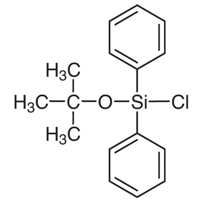 tert-Butoxydiphenylchlorosilane (stabilized with CaCO3)&gt;95.0%(GC)5mL