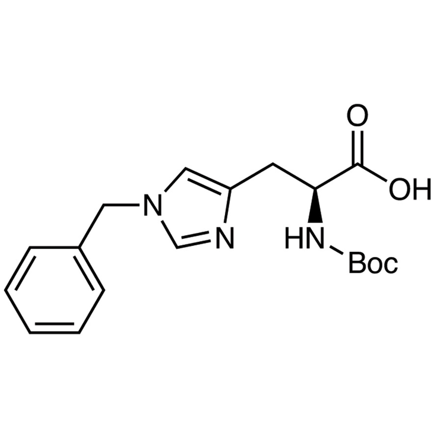 tele-Benzyl-Nalpha-(tert-butoxycarbonyl)-L-histidine&gt;98.0%(T)5g