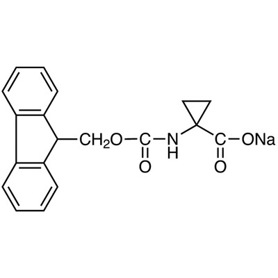 Sodium 1-[(9H-Fluoren-9-ylmethoxy)carbonylamino]cyclopropanecarboxylate&gt;98.0%(HPLC)1g