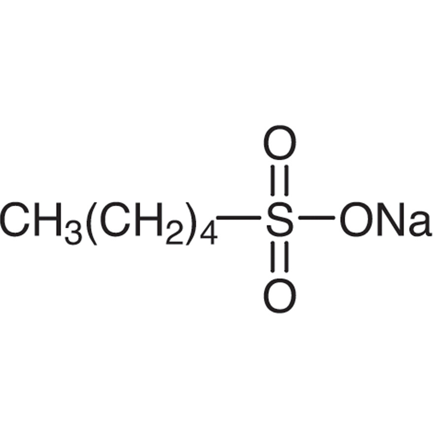 Sodium 1-Pentanesulfonate [Reagent for Ion-Pair Chromatography]>98.0%(T)5g