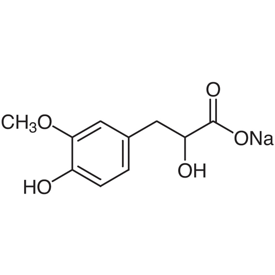 Sodium 3-(4-Hydroxy-3-methoxyphenyl)lactate>99.0%(HPLC)100mg