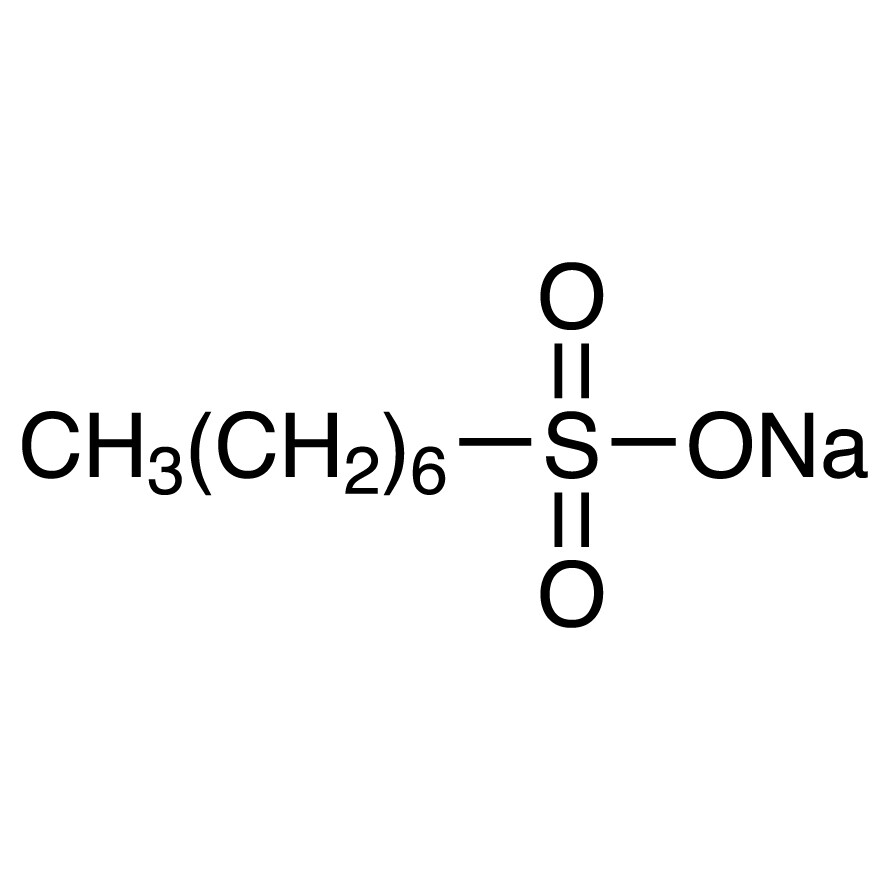 Sodium 1-Heptanesulfonate [for Biochemical Research]&gt;98.0%(T)25g