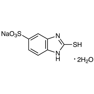 Sodium 2-Mercapto-5-benzimidazolesulfonate Dihydrate&gt;98.0%(HPLC)25g