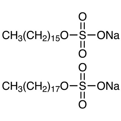 Sodium Hexadecyl Sulfate (contains ca. 40% Sodium Stearyl Sulfate)&gt;95.0%(T)500g