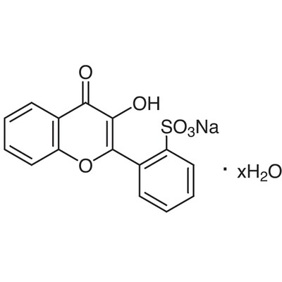 Sodium Flavonol-2&#39;-sulfonate Hydrate [for Determination of Sn, Zr]&gt;98.0%(HPLC)(T)1g