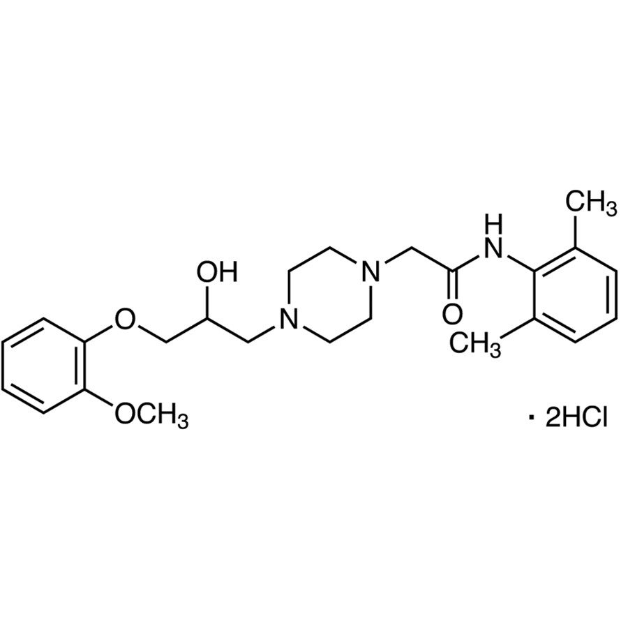 Ranolazine Dihydrochloride&gt;98.0%(HPLC)(T)5g