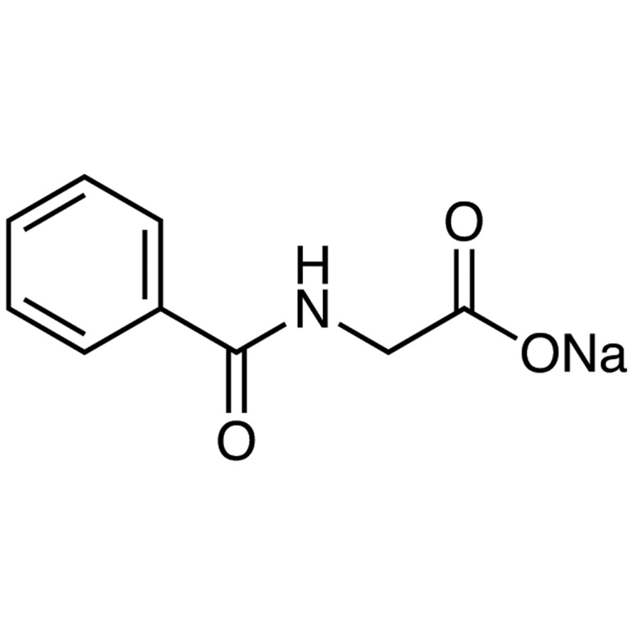 Sodium Hippurate&gt;98.0%(T)25g