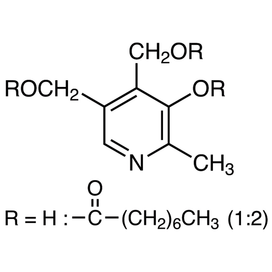 Pyridoxine Dicaprylate>98.0%(N)25g
