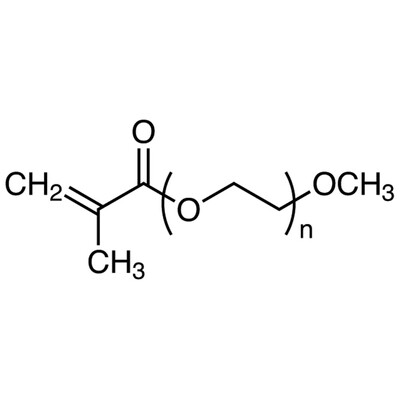 Polyethylene Glycol Monomethyl Ether Methacrylate (n=approx. 9) (stabilized with MEHQ)25g
