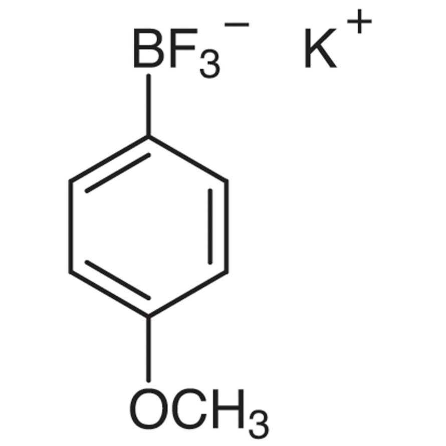 Potassium (4-Methoxyphenyl)trifluoroborate>98.0%(HPLC)(T)5g