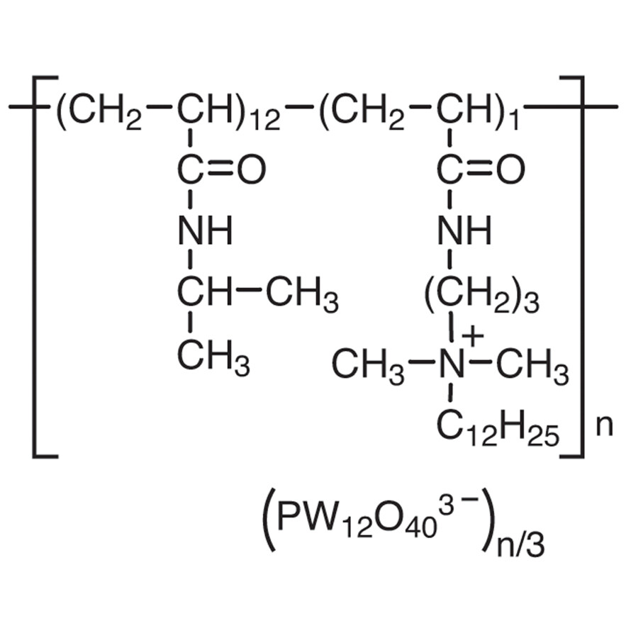 Poly[[N-isopropylacrylamide-co-[N-[3-(dodecyldimethylammonio)propyl]acrylamide]]phosphotungstate]200mg
