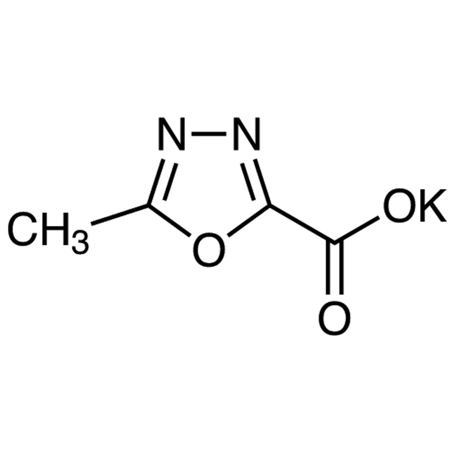 Potassium 5-Methyl-1,3,4-oxadiazole-2-carboxylate>98.0%(HPLC)(T)200mg