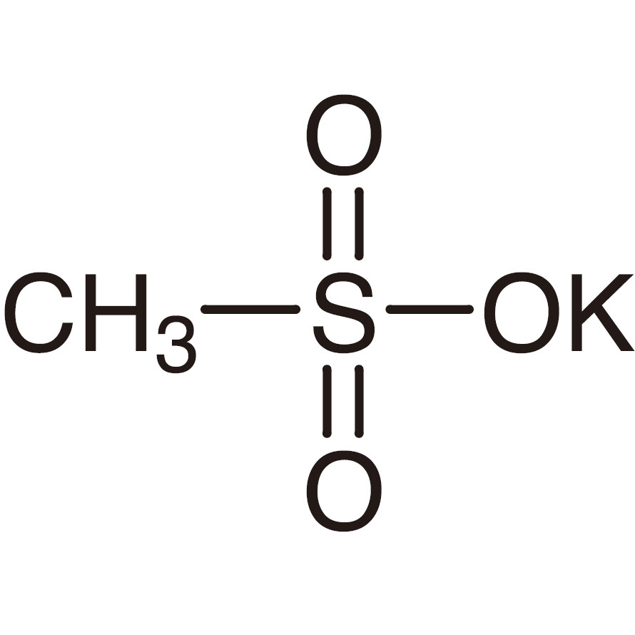 Potassium Methanesulfonate&gt;98.0%(T)100g