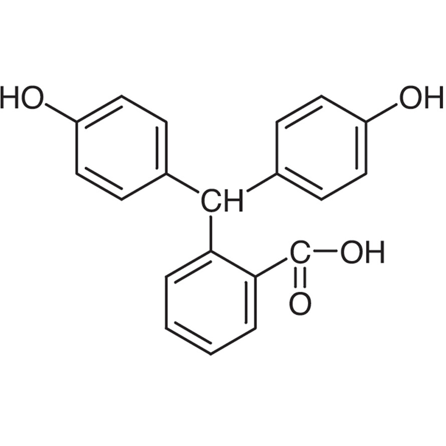 Phenolphthalin [for redox indicator]&gt;98.0%(HPLC)(T)500g