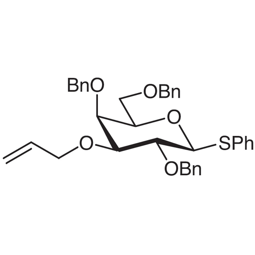 Phenyl 3-O-Allyl-2,4,6-tri-O-benzyl-1-thio-beta-D-galactopyranoside&gt;98.0%(HPLC)1g