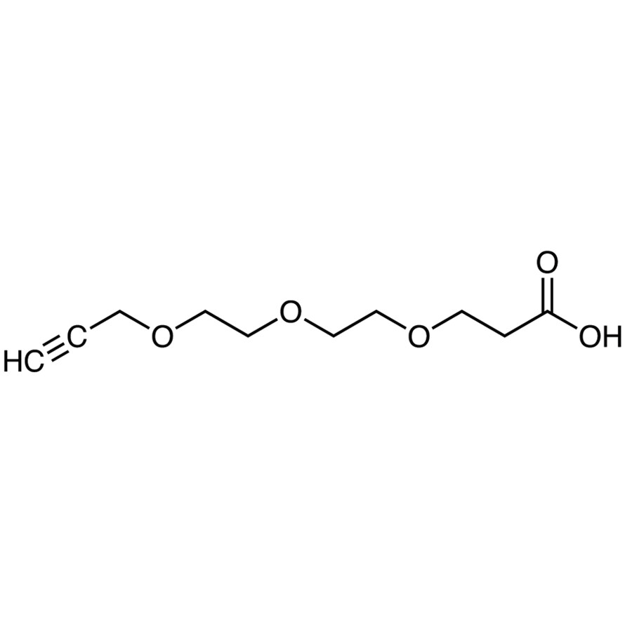 Propargyl-PEG3-Carboxylic Acid>98.0%(GC)(T)50mg