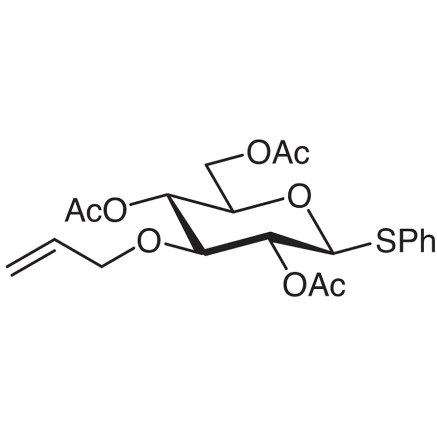 Phenyl 2,4,6-Tri-O-acetyl-3-O-allyl-1-thio-beta-D-glucopyranoside&gt;98.0%(HPLC)1g