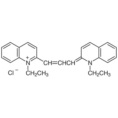 Pinacyanol Chloride&gt;93.0%(HPLC)1g