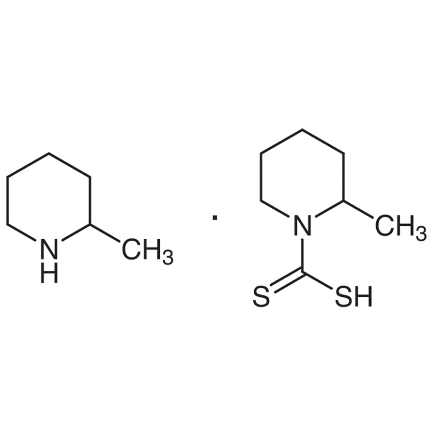 Pipecolyldithiocarbamic Acid Pipecolinium Salt&gt;98.0%(T)25g