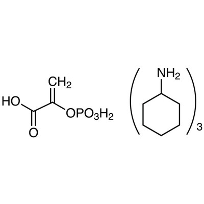 Phosphoenolpyruvic Acid Tris(cyclohexylammonium) Salt&gt;98.0%(T)1g